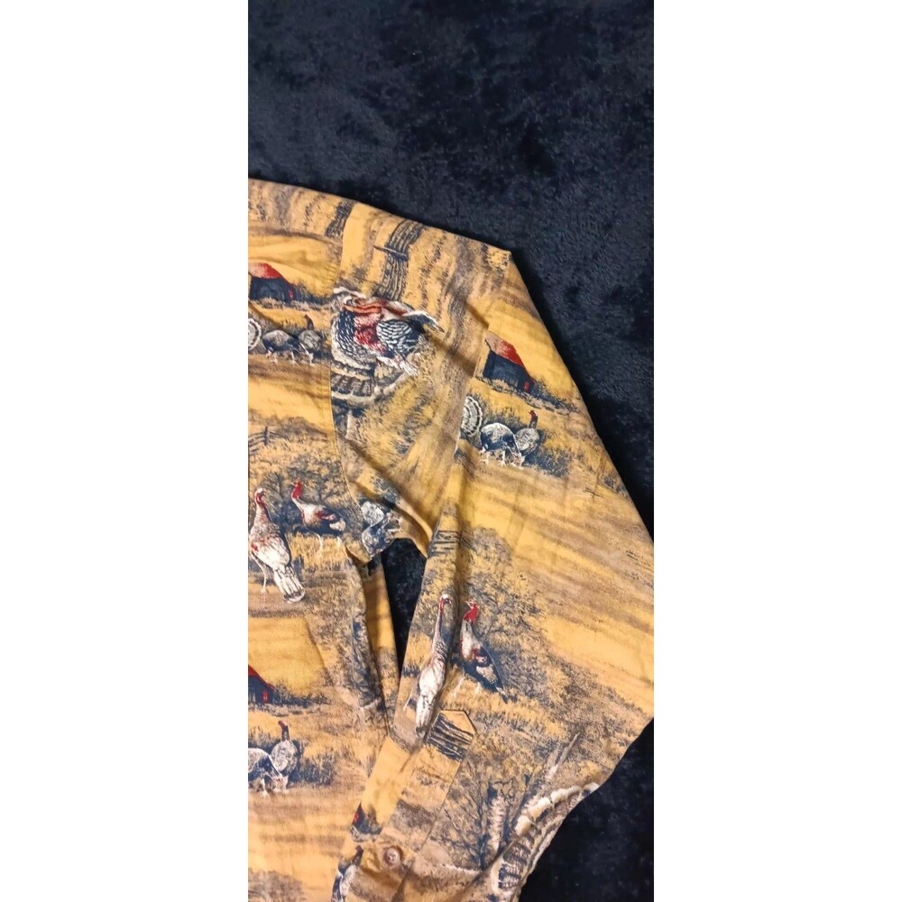 Clearwater Outfitters Long Sleeve Button Up Mens L Turkey Hunting Gorpcore AOP - Picture 6 of 14